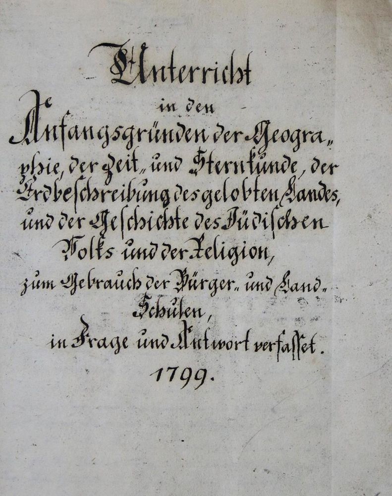 Große Abbildung Nr.1: 135-2317 Unterricht: (Verschiedene Länder - Geschichte, Handschriften)