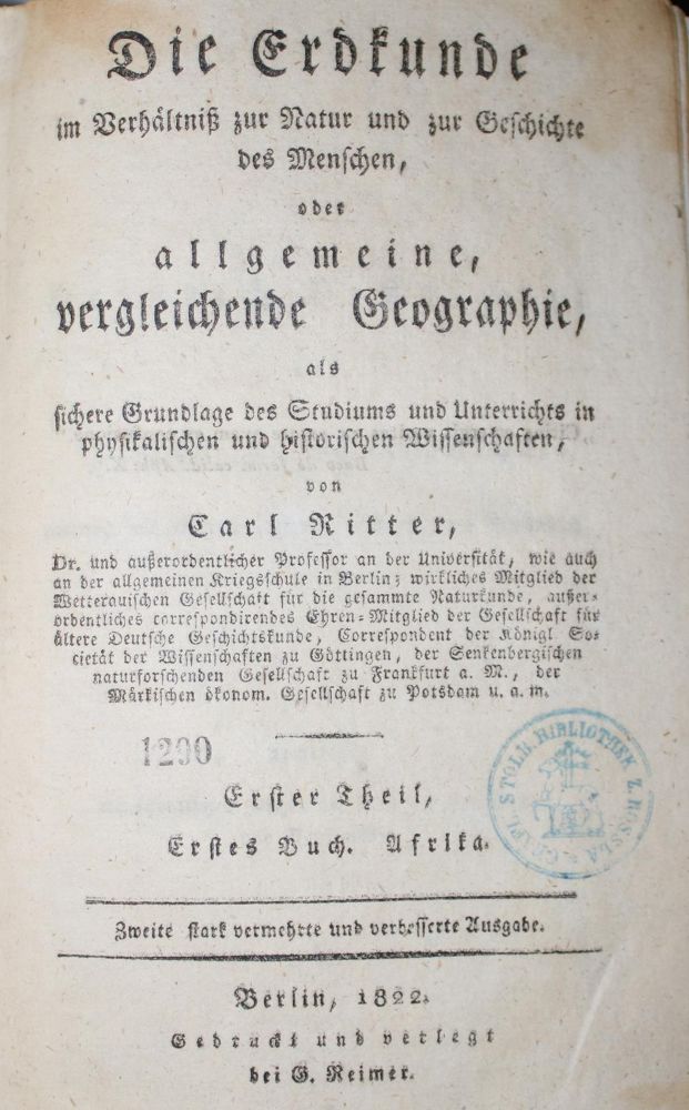 Große Abbildung Nr.1: 135-2344 Ritter,C.: (Verschiedene Länder - Geschichte)
