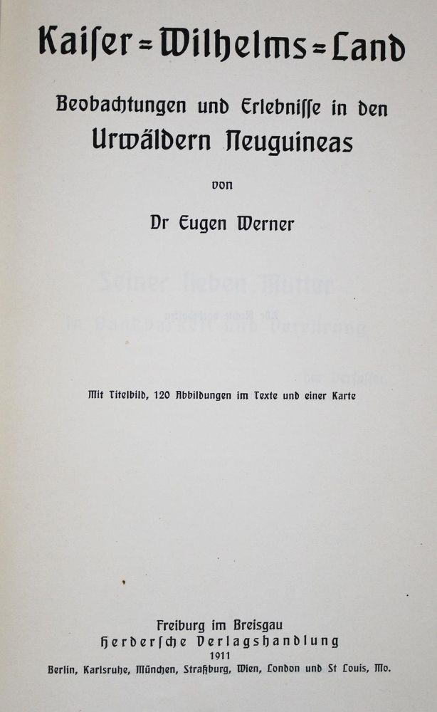 Große Abbildung Nr.2: 135-2368 Werner,E.: (Verschiedene Länder - Geschichte, Südsee)