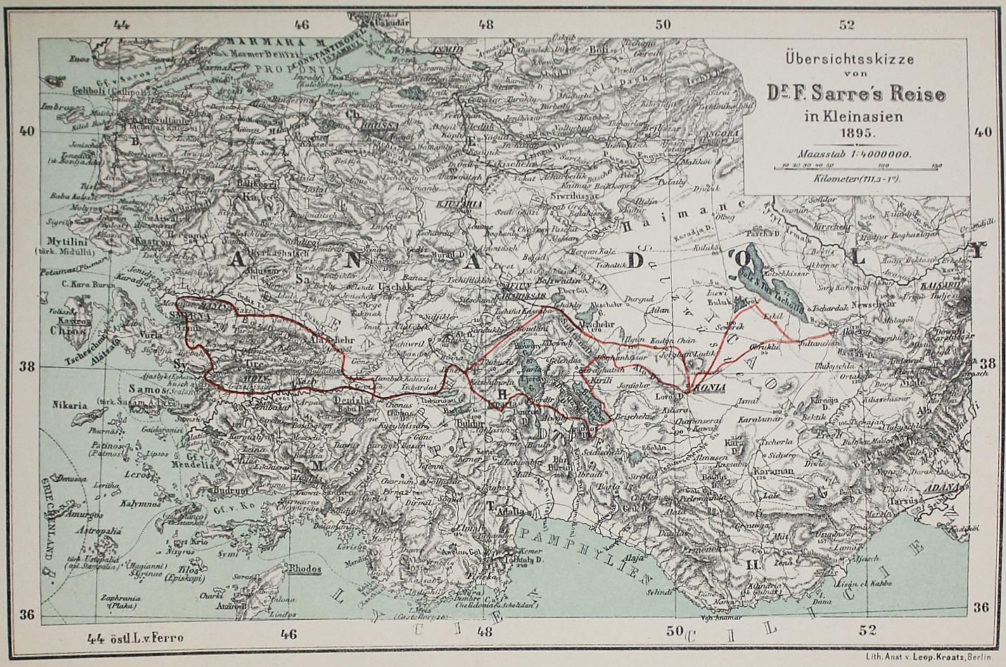 Große Abbildung Nr.2: 135-2375 Sarre,F.: (Verschiedene Länder - Geschichte, Türkei)
