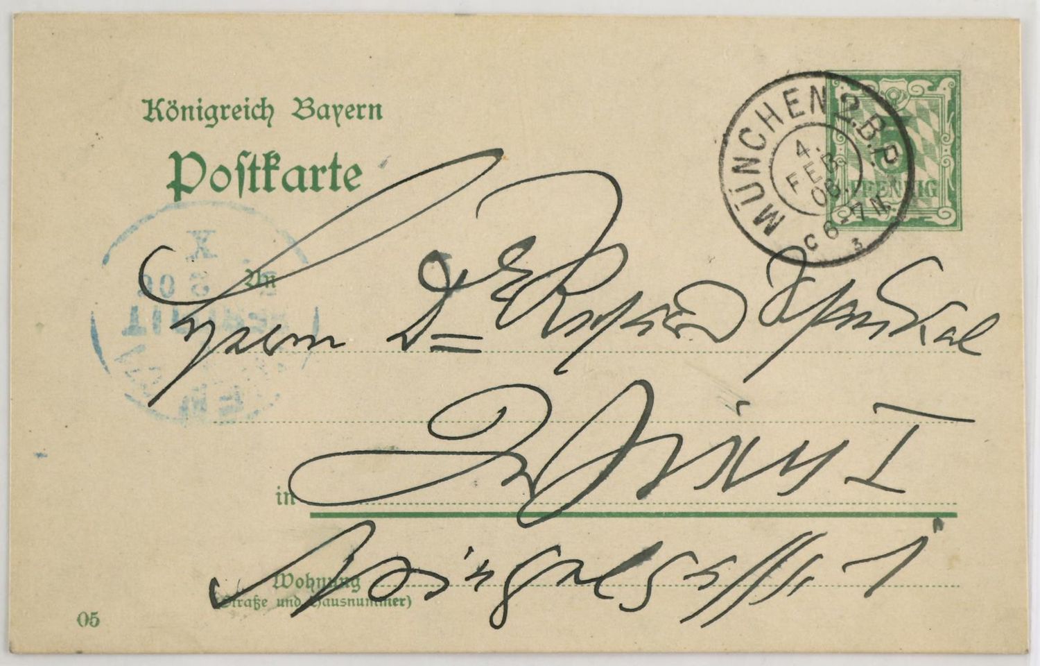 Große Abbildung Nr.1: 135-2380 Bierbaum, Otto Julius,: (Autographen)