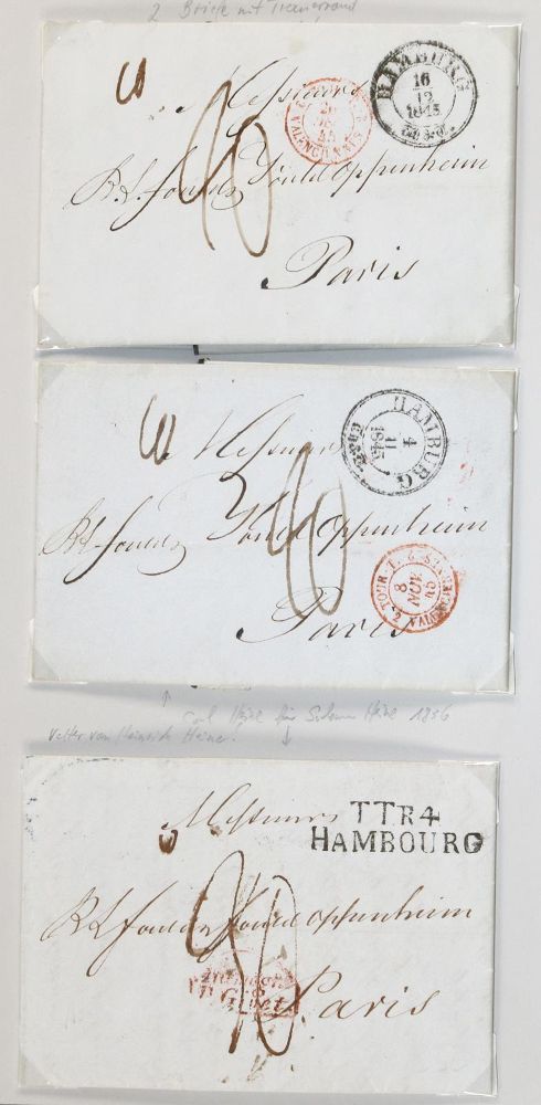Große Abbildung Nr.1: 135-2391 Heine, Carl,: (Autographen)
