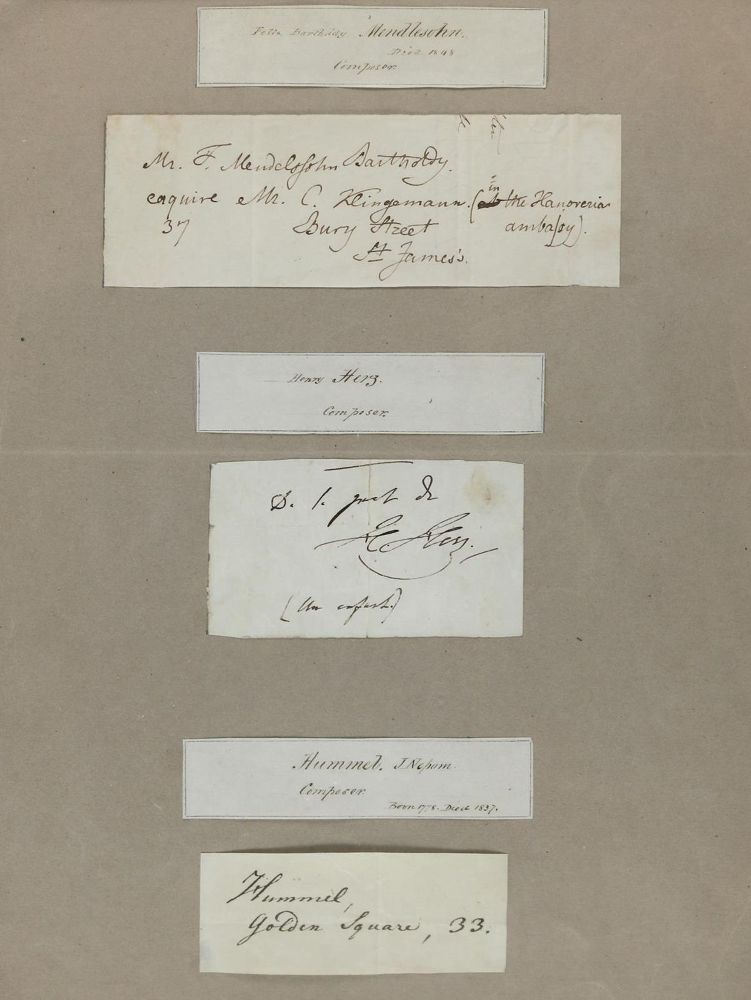 Große Abbildung Nr.1: 135-2398 Mendelssohn-Bartholdy, Felix: (Musik)