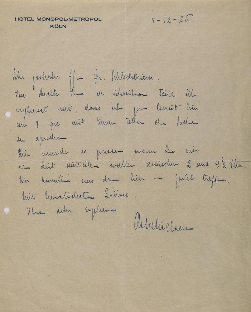 Große Abbildung Nr.1: 135-2401 Nielsen, Asta,: (Autographen)
