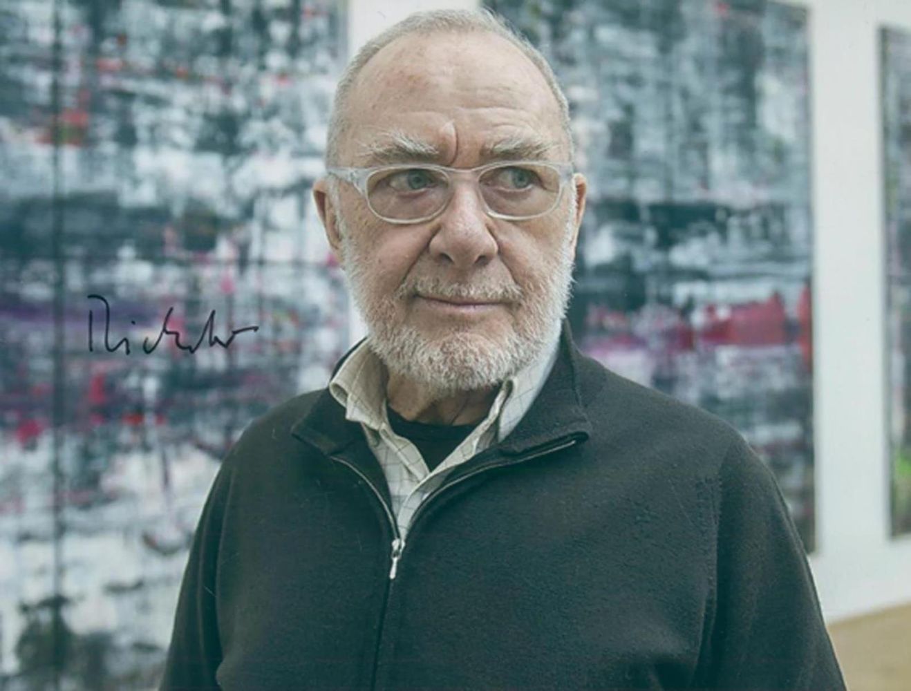 Große Abbildung Nr.1: 135-2404 Richter, Gerhard,: (Autographen)