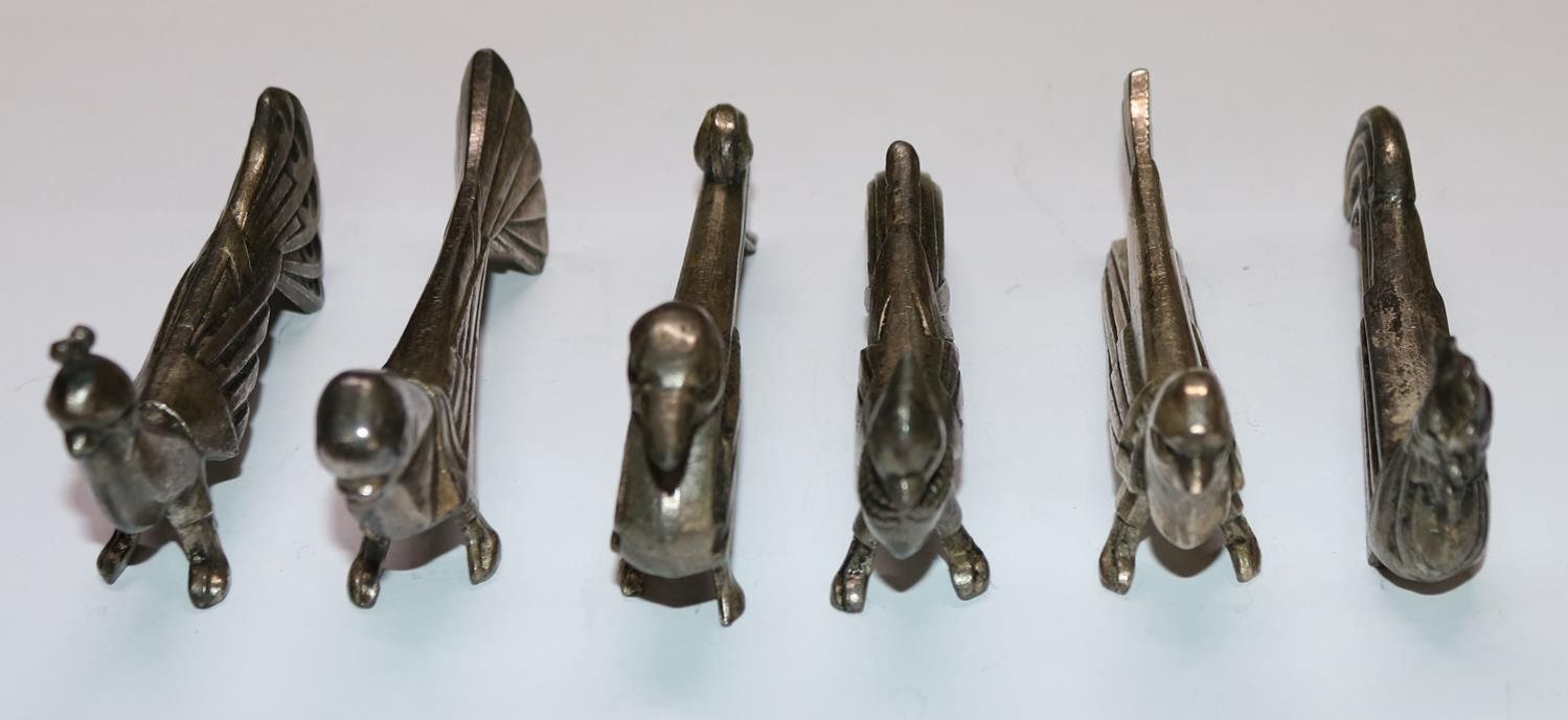 Große Abbildung Nr.2: 135-2416 Art Déco Messerbänke.: (Varia, Besteck)