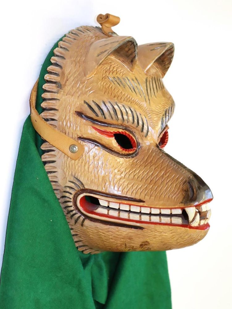 Große Abbildung Nr.3: 135-2420 Maske.: (Varia, Elzach, Fasnacht)