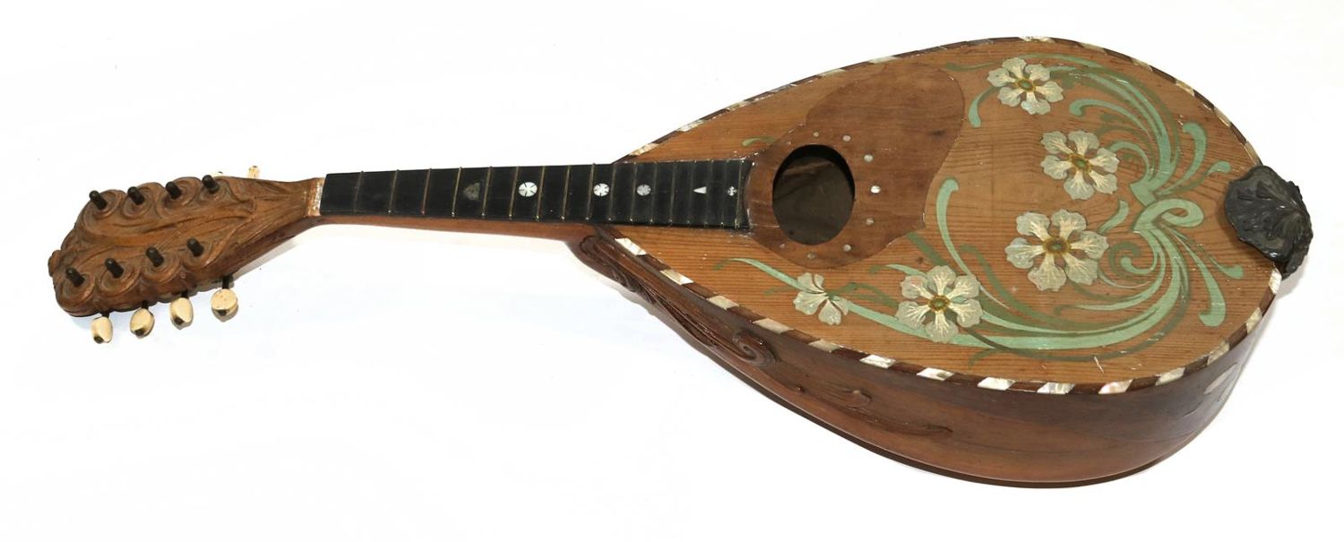 Große Abbildung Nr.1: 135-2434 Mandoline.: (Varia, Musikinstrumente)