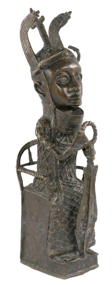 Große Abbildung Nr.1: 135-2464 Benin, Nigeria.: (Afrika, Skulpturen - Plastiken)