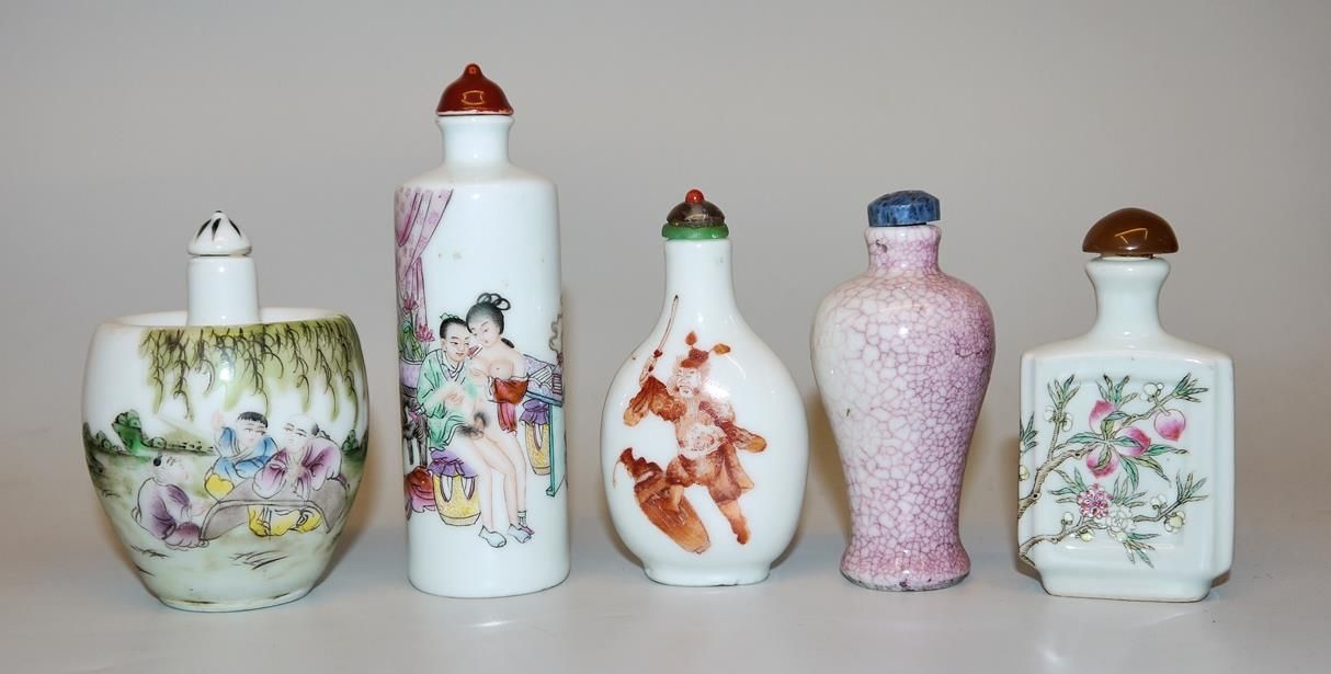 Große Abbildung Nr.10: 135-2474 Snuffbottle.: (Asiatika, Snuffbottles)