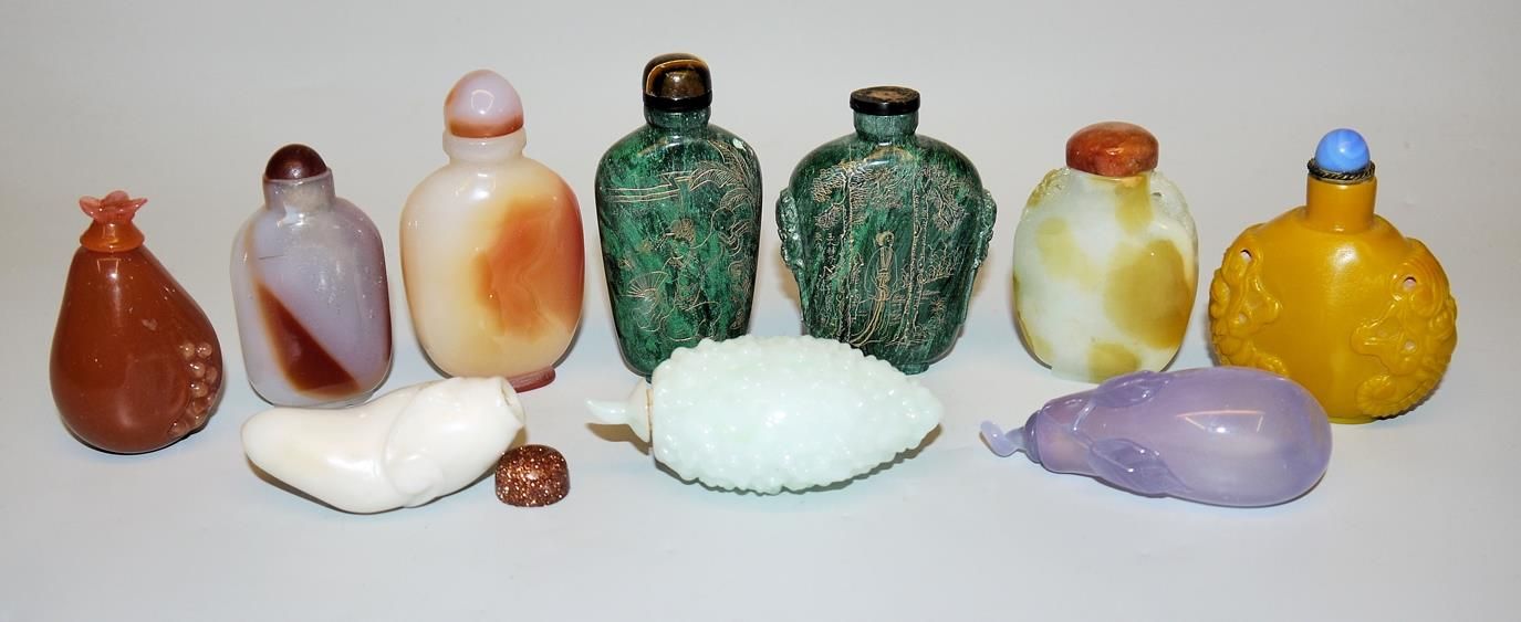 Große Abbildung Nr.4: 135-2474 Snuffbottle.: (Asiatika, Snuffbottles)