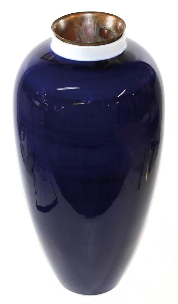 Große Abbildung Nr.1: 135-2484 Bodenvase.: (Glas, Vasen)
