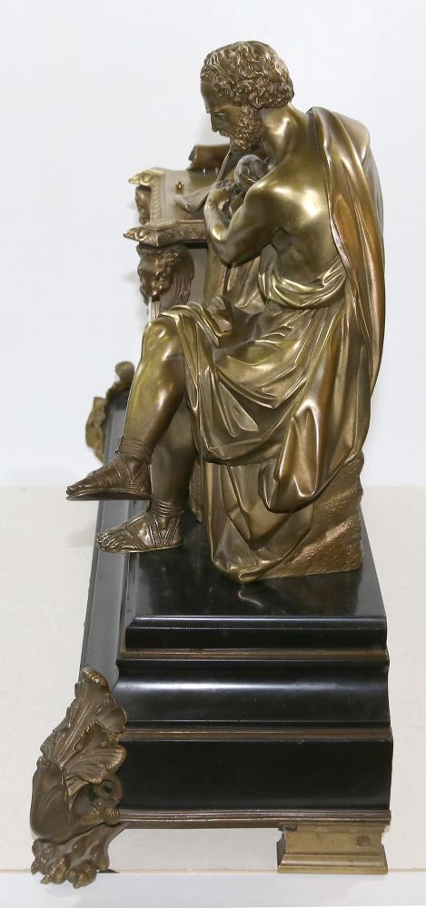 Große Abbildung Nr.3: 135-2548 Figurenpendule.: (Uhren)