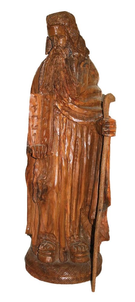 Große Abbildung Nr.1: 135-2567 Heiligenfigur: (Volkskunst, Religiöse Volkskunst)