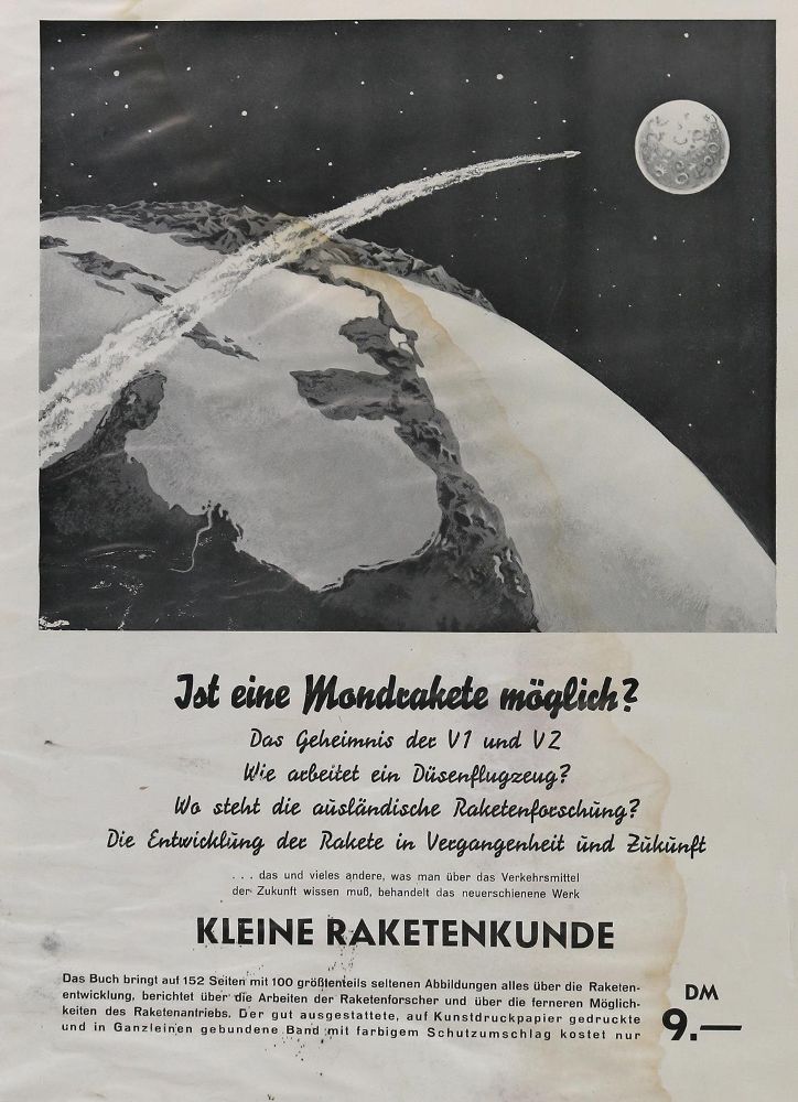 Große Abbildung Nr.1: 135-2610 Raketen und Raumfahrt.: (Varia, Aeronautik)