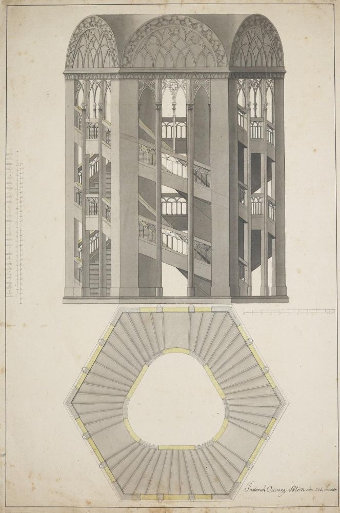 Große Abbildung Nr.1: 135-2619 Treppenhaus.: (Varia, Architektur)
