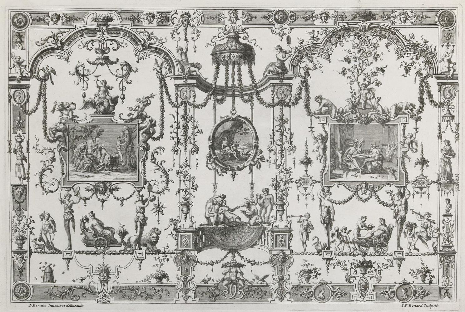 Große Abbildung Nr.2: 135-2622 Ornamente.: (Varia, Berain)