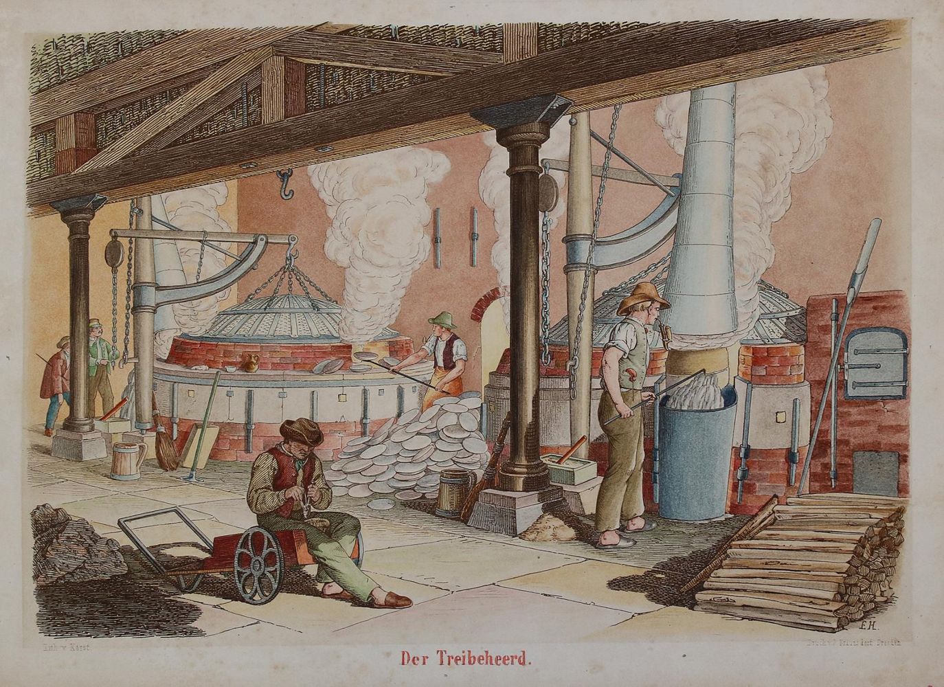 Große Abbildung Nr.1: 135-2624 Hütte.: (Varia, Bergbau)