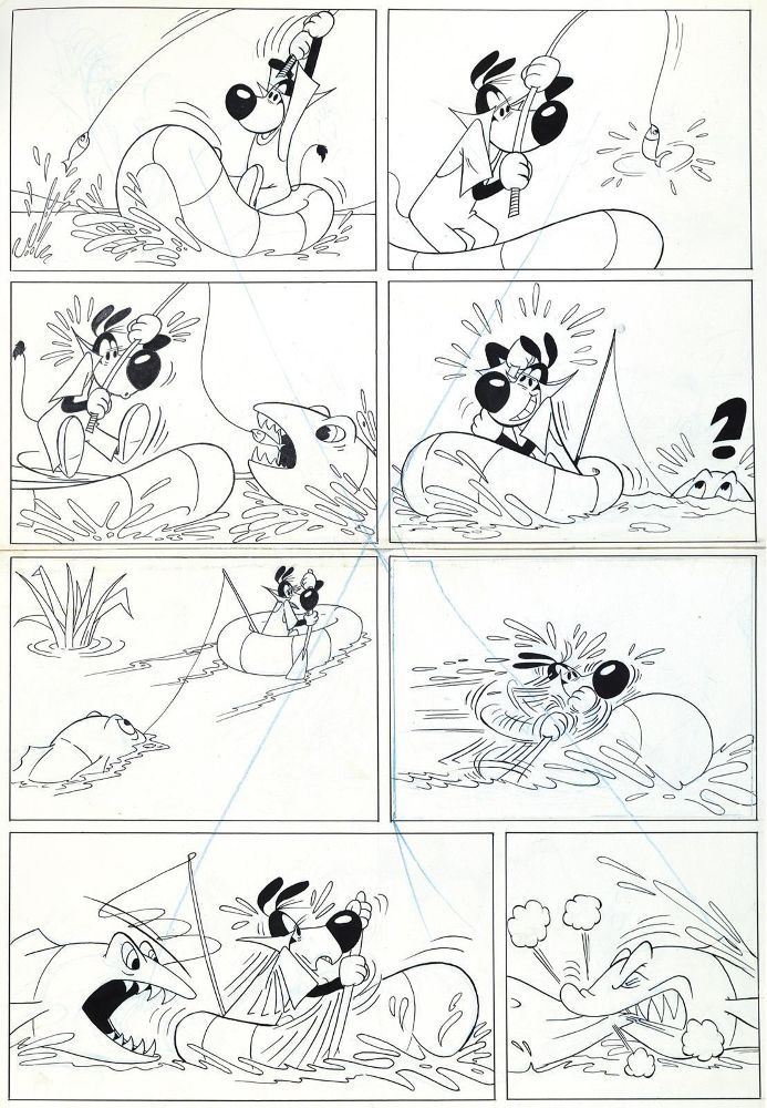 Große Abbildung Nr.2: 135-2657 Perego, Giuseppe: (Varia, Comic, Fix und Foxi)