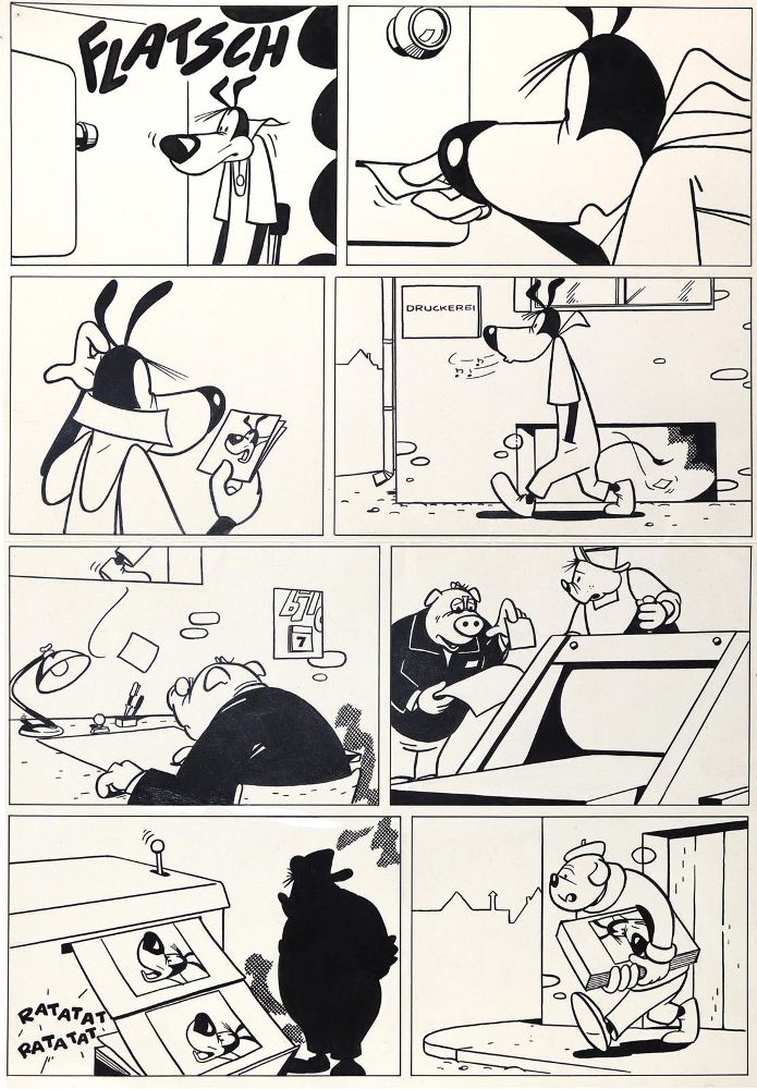 Große Abbildung Nr.2: 135-2658 Perego, Giuseppe: (Varia, Comic, Fix und Foxi)