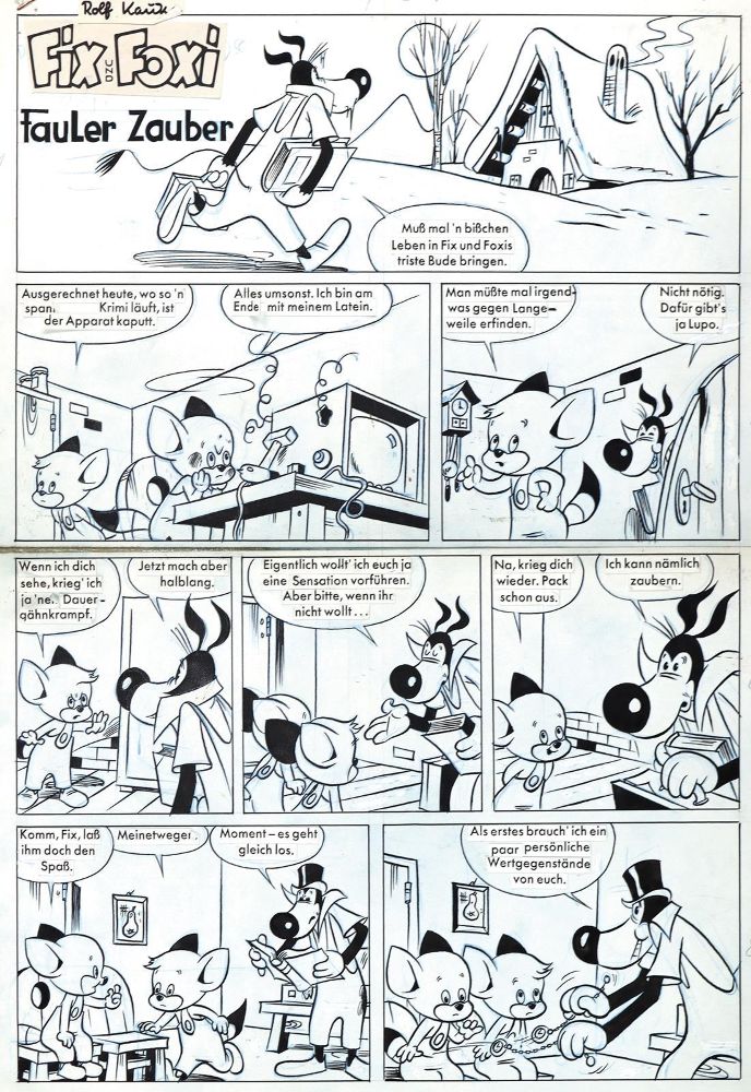 Große Abbildung Nr.1: 135-2663 Perego, Giuseppe: (Varia, Comic, Fix und Foxi)