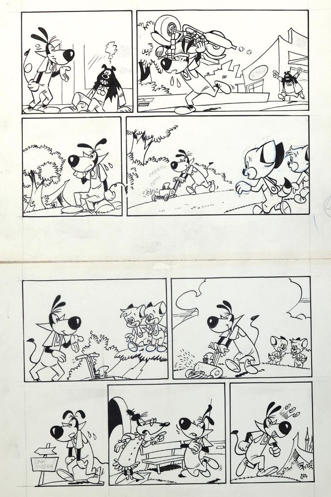 Große Abbildung Nr.1: 135-2666 Perego, Giuseppe: (Varia, Comic, Fix und Foxi)
