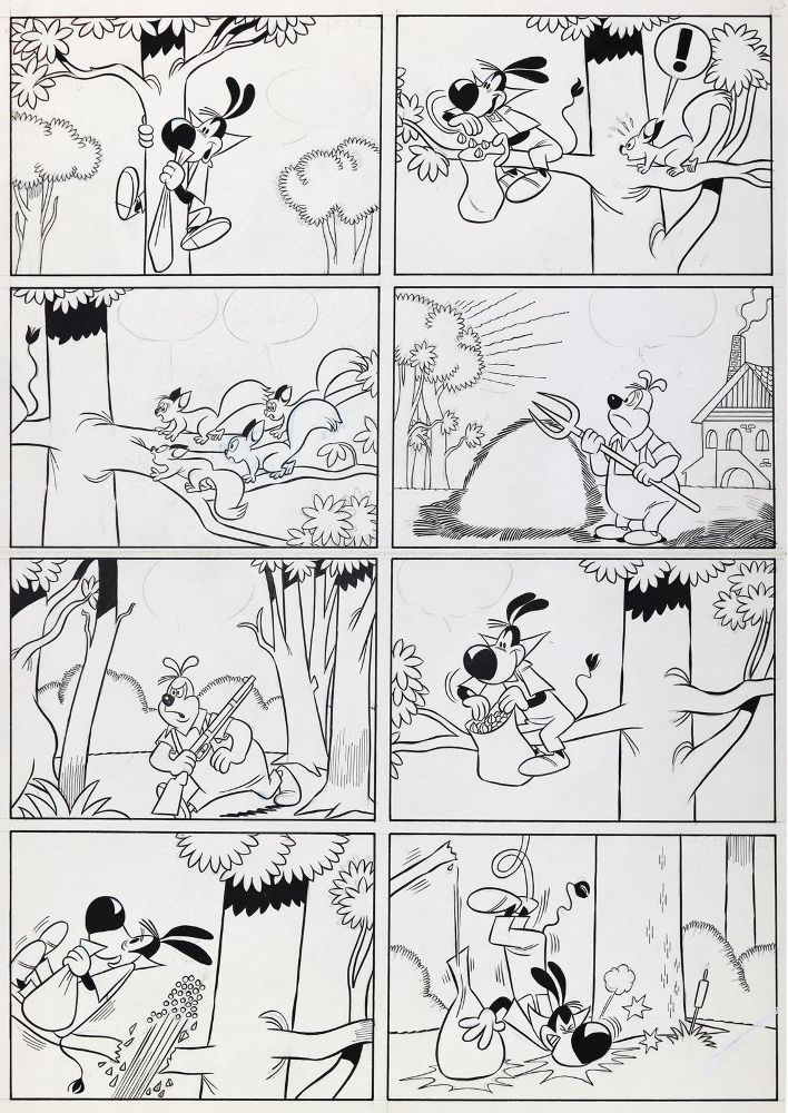 Große Abbildung Nr.2: 135-2671 Perego, Giuseppe: (Varia, Comic, Fix und Foxi)