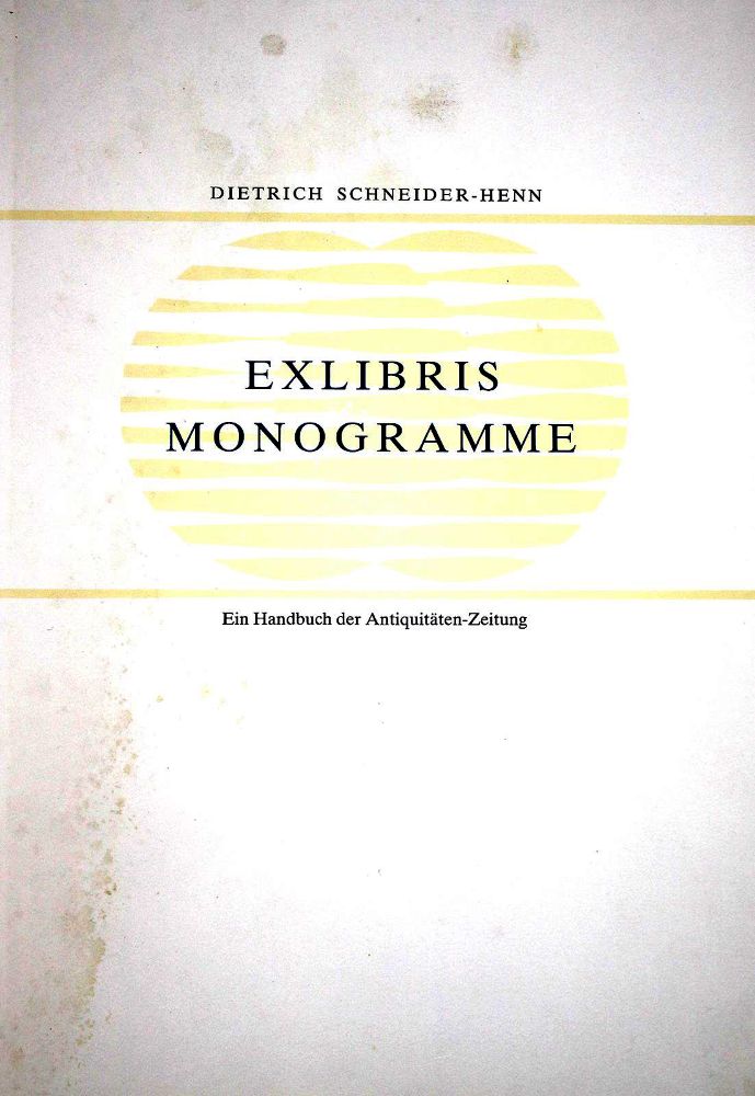 Große Abbildung Nr.1: 135-2689 Exlibris.: (Varia, Exlibris)
