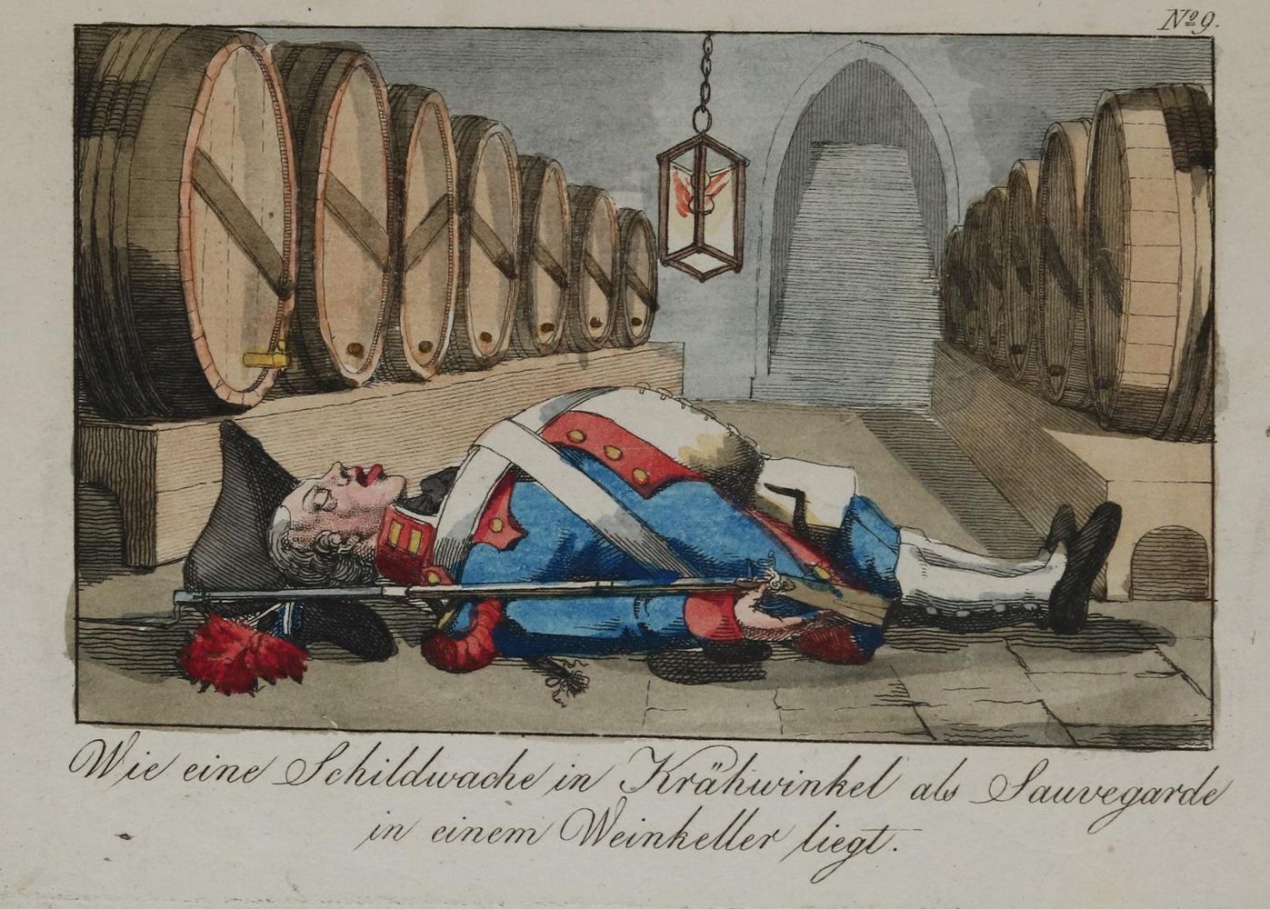 Große Abbildung Nr.2: 135-2716 Krähwinkliaden.: (Varia, Karikatur)