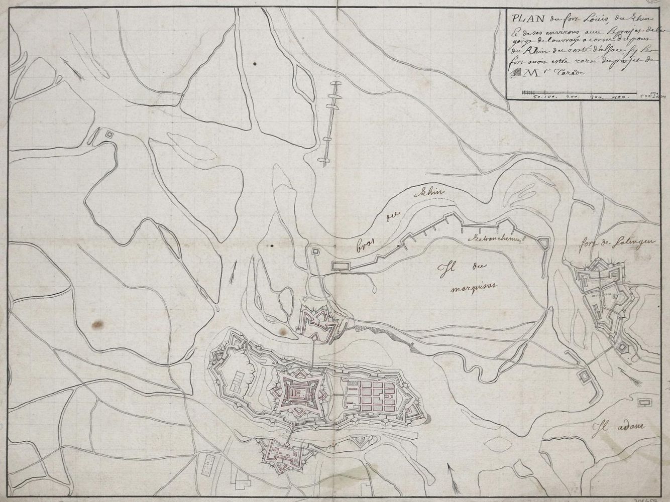 Große Abbildung Nr.1: 135-2749 Louis, Fort.: (Varia, Militaria)
