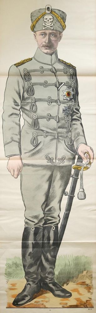Große Abbildung Nr.1: 135-2753 Totenkopfhusaren.: (Varia, Militaria)