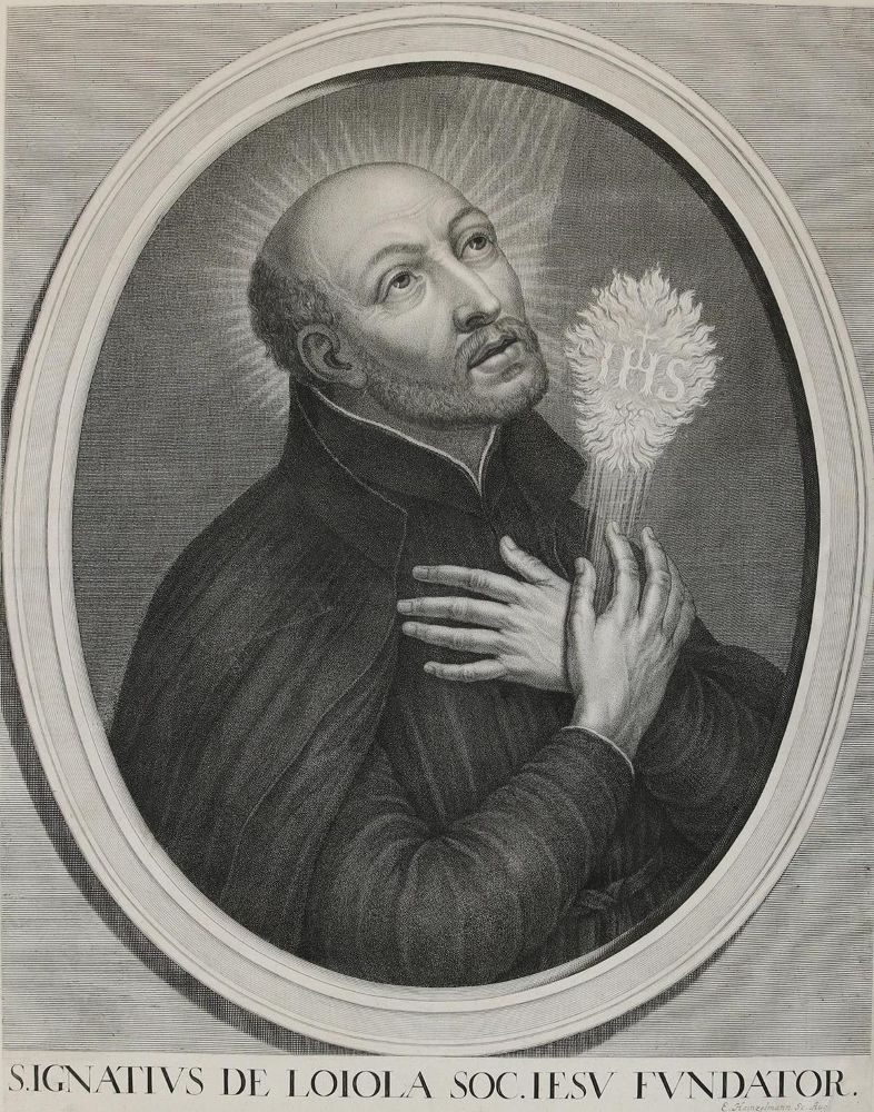 Große Abbildung Nr.1: 135-2772 Ignatius von Loyola.: (Varia, Portrait)