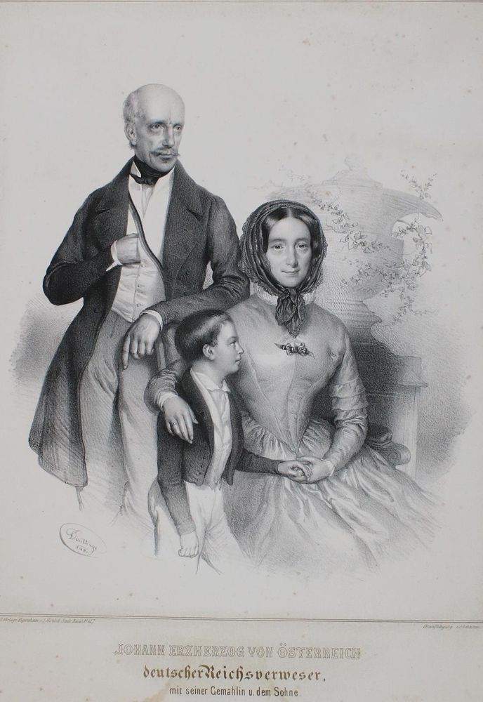 Große Abbildung Nr.1: 135-2775 Johann von Österreich: (Varia, Portrait)