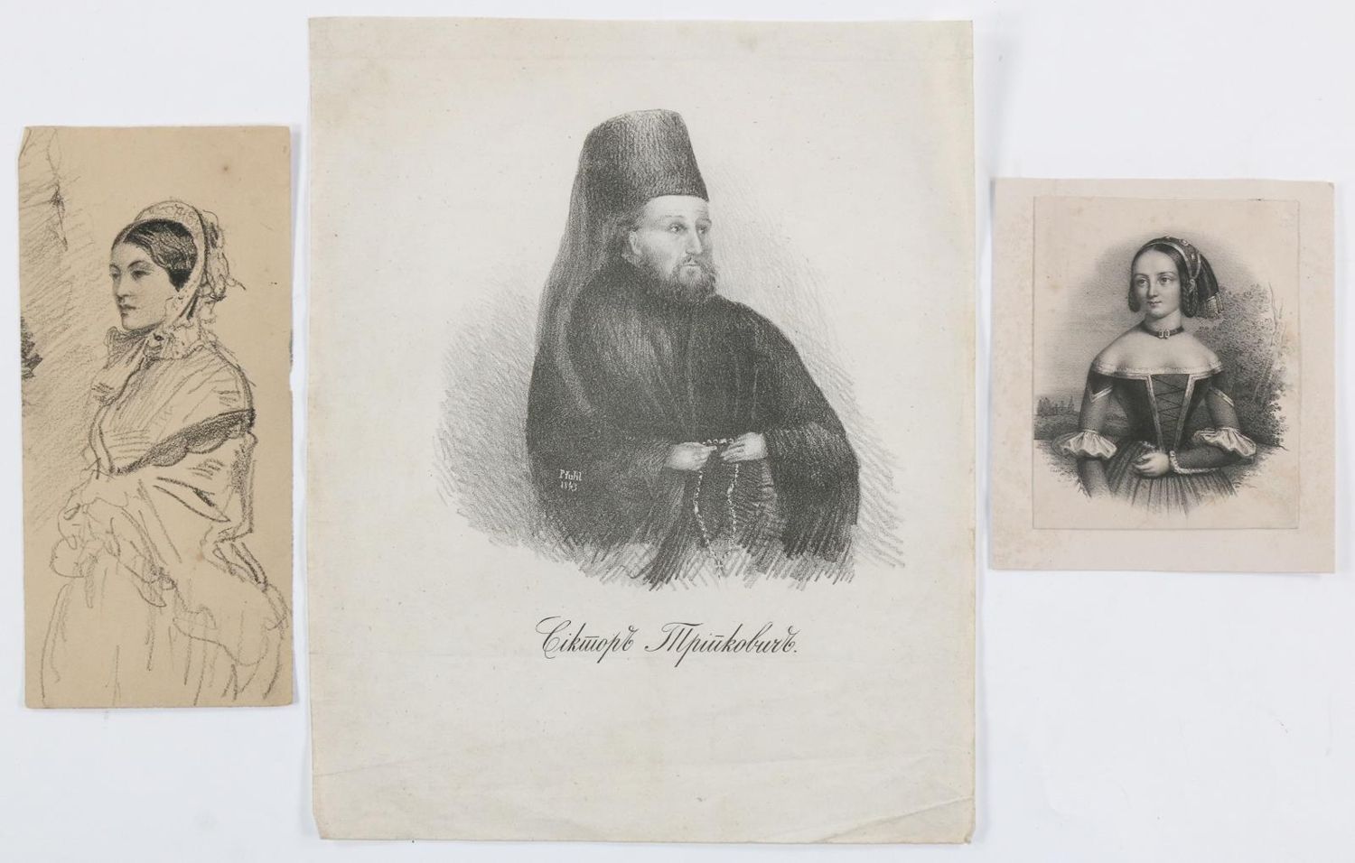 Große Abbildung Nr.3: 135-2776 Konvolut: (Varia, Portrait)