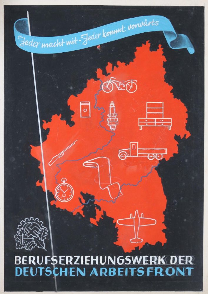 Große Abbildung Nr.1: 135-2802 Vier Entwürfe: (Varia, Werbung)