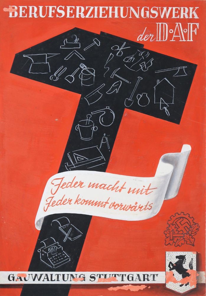 Große Abbildung Nr.4: 135-2802 Vier Entwürfe: (Varia, Werbung)