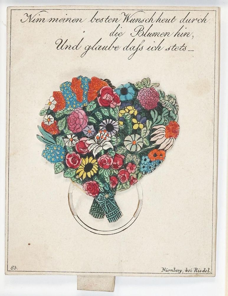 Große Abbildung Nr.1: 135-2805 Ziehbild der Biedermeierzeit.: (Varia)