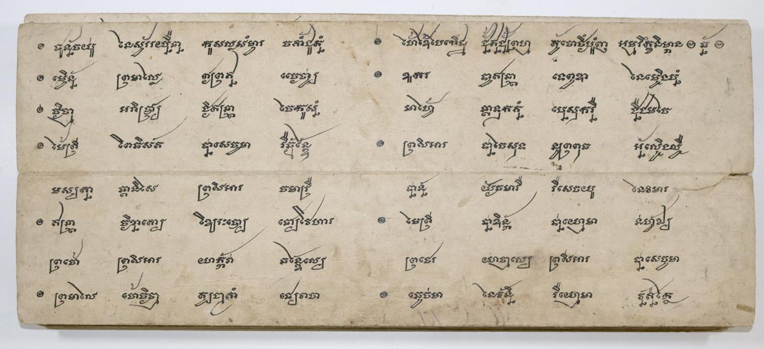 Große Abbildung Nr.2: 135-286 Buddhistisches Manuskript: (Handschriften)