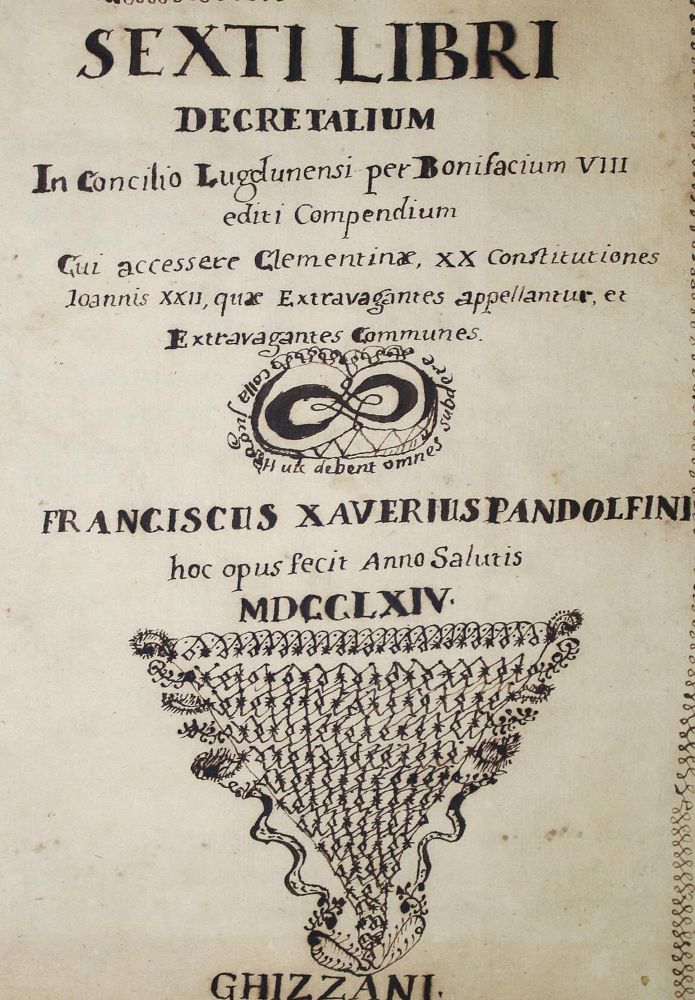 Große Abbildung Nr.1: 135-287 Decretalen.: (Handschriften)