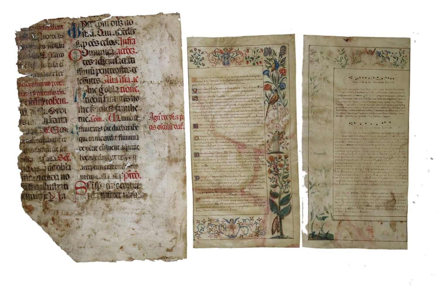 Große Abbildung Nr.1: 135-294 Missale.: (Handschriften, Einbandmakulatur)