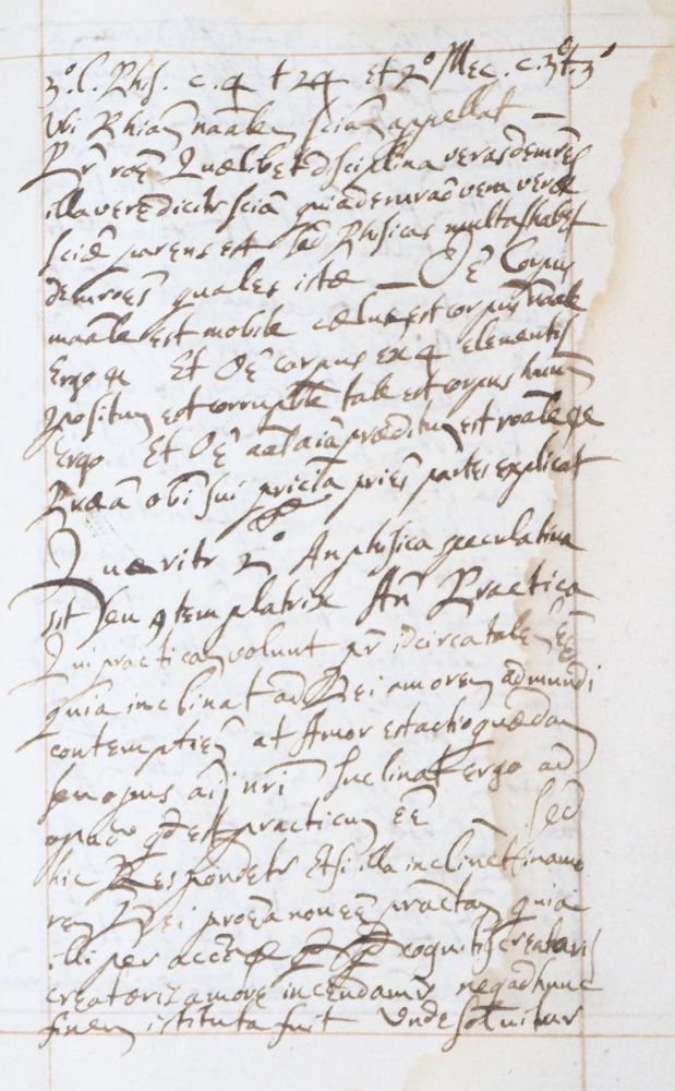 Große Abbildung Nr.2: 135-304 Physica breviter contracta: (Handschriften)