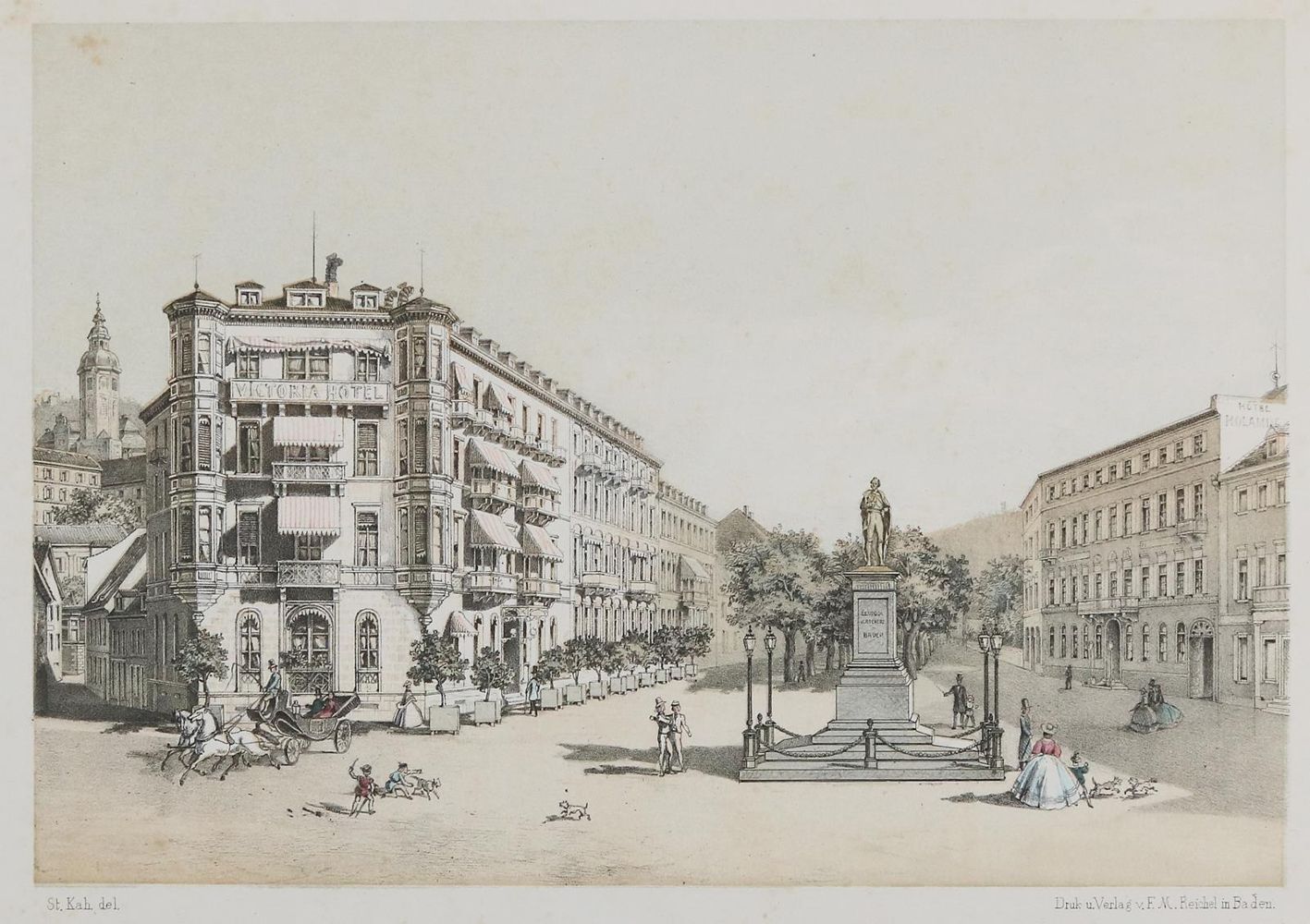 Große Abbildung Nr.1: 135-3040 Baden-Baden.: (Deutschland)