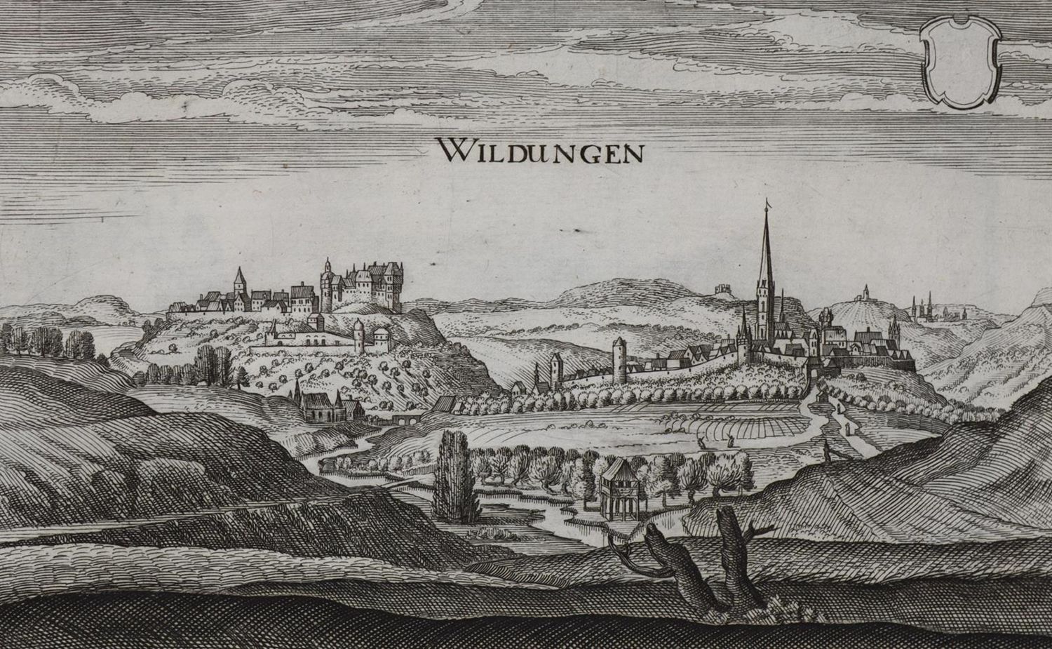 Große Abbildung Nr.1: 135-3046 Bad Wildungen.: (Deutschland)