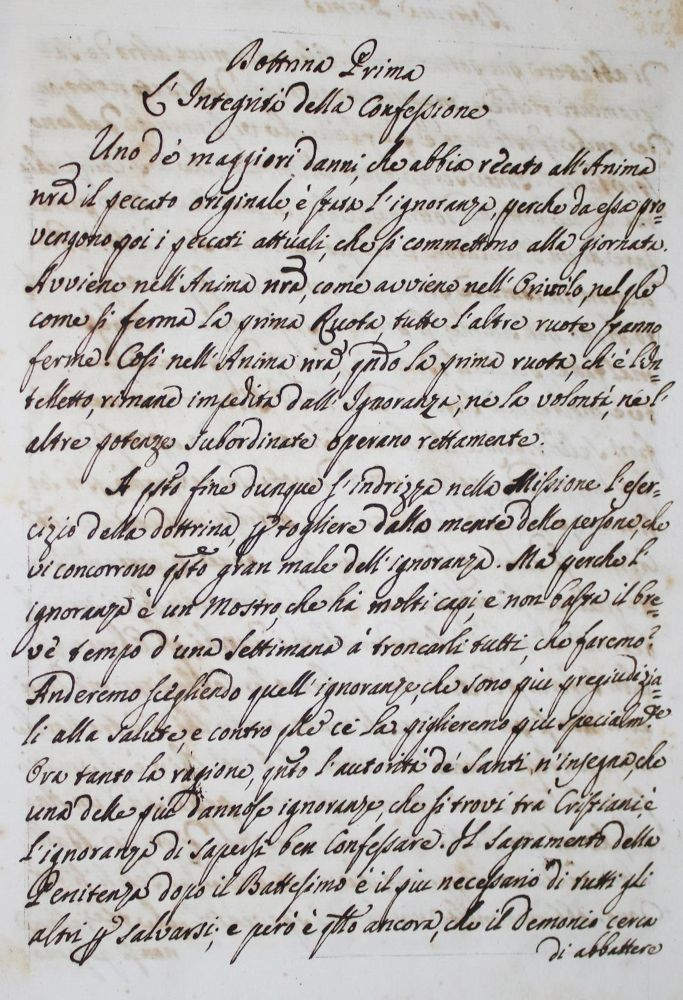 Große Abbildung Nr.1: 135-306 Pinamonti: (Handschriften)