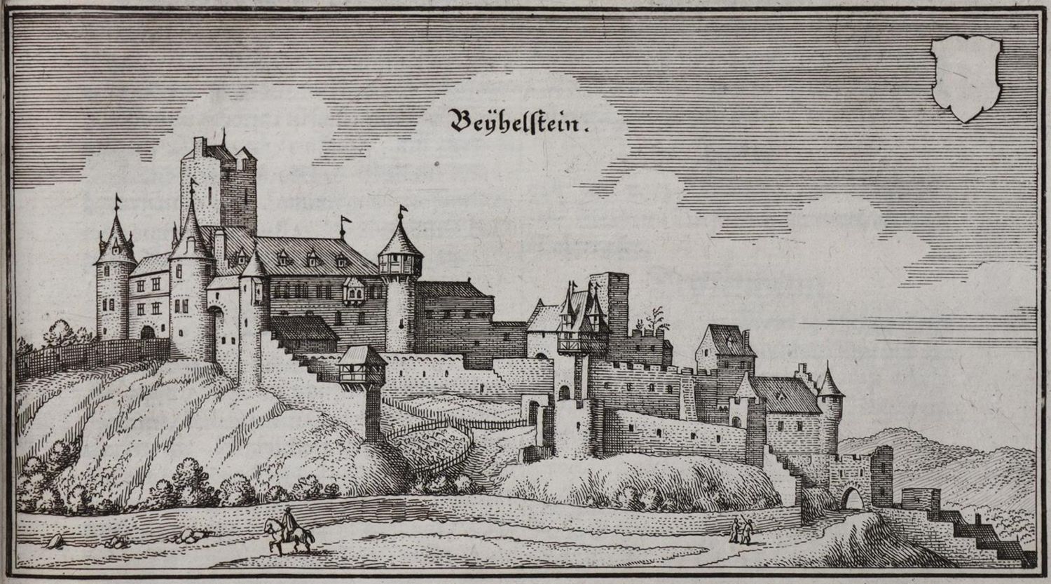 Große Abbildung Nr.1: 135-3061 Burg Metternich Beilstein.: (Deutschland)