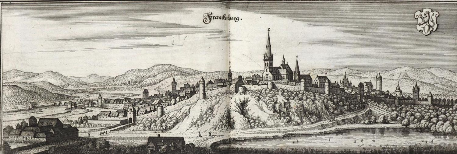 Große Abbildung Nr.1: 135-3087 Frankenberg Eder.: (Deutschland)
