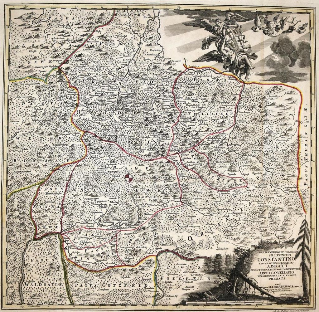 Große Abbildung Nr.1: 135-3095 Fulda: (Deutschland)