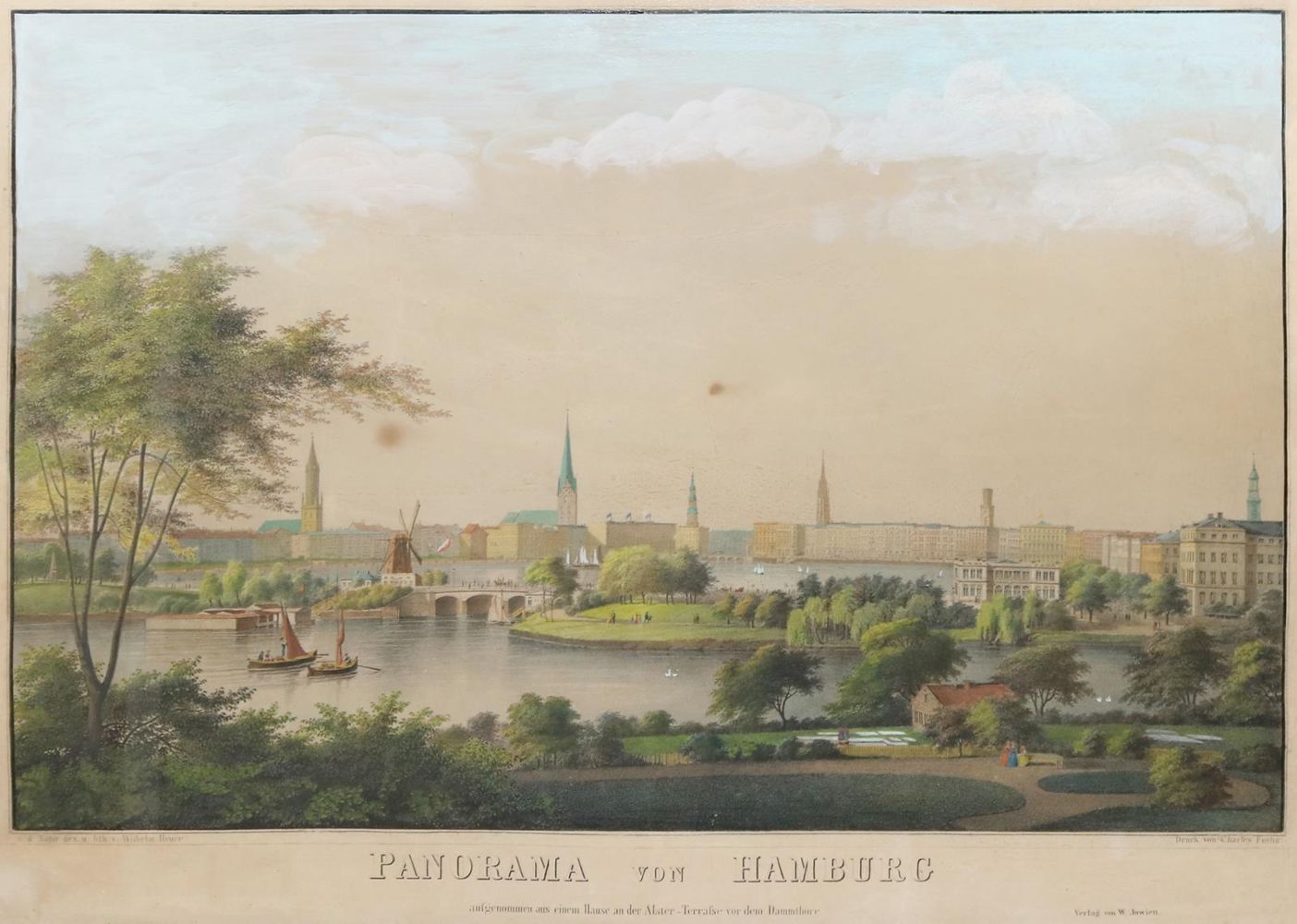 Große Abbildung Nr.1: 135-3102 Hamburg.: (Deutschland, Hamburg)