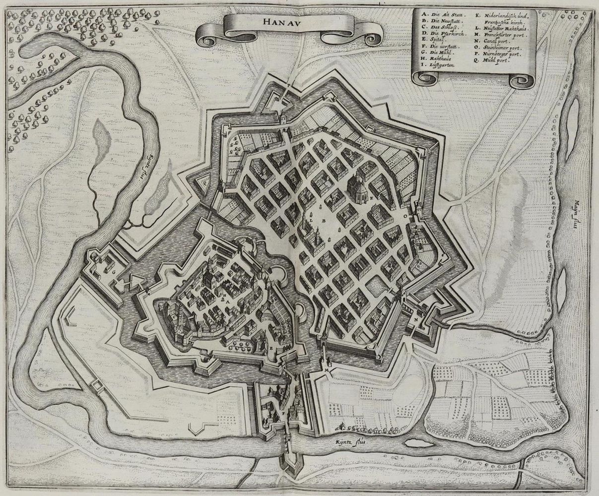 Große Abbildung Nr.1: 135-3104 Hanau.: (Deutschland)