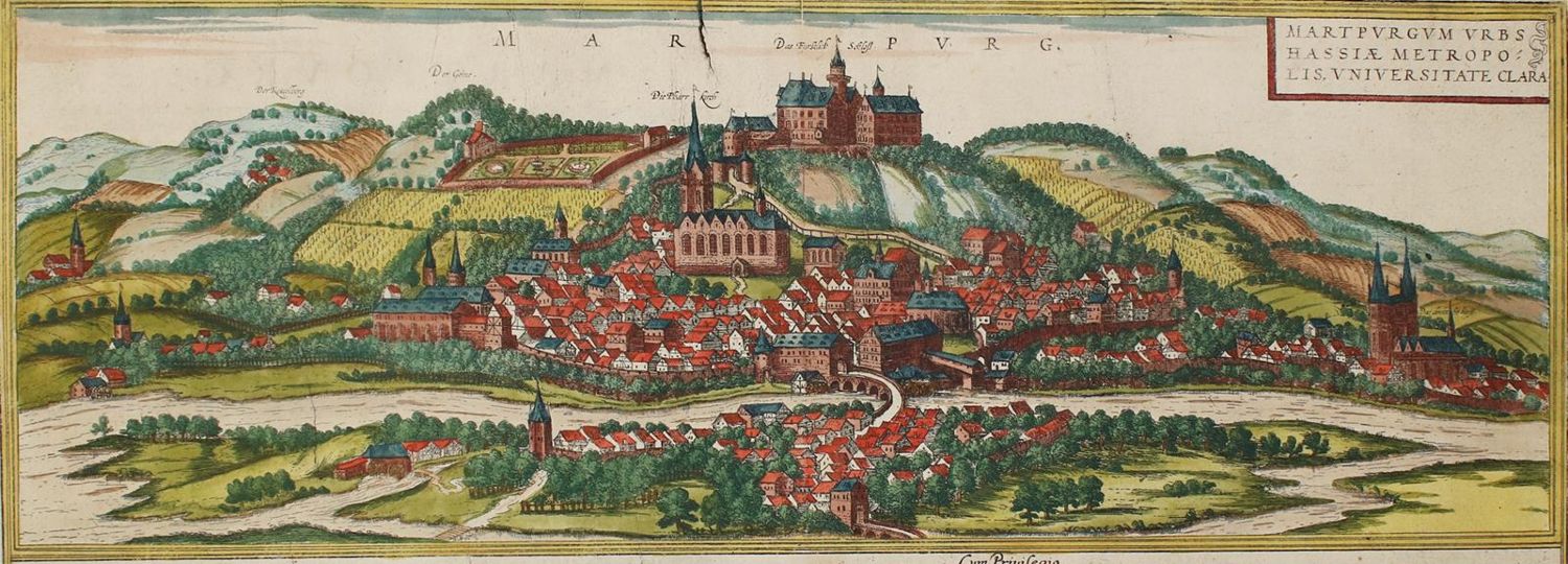 Große Abbildung Nr.1: 135-3136 Marburg.: (Deutschland)